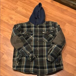 Hooded Lined Flannel Jacket